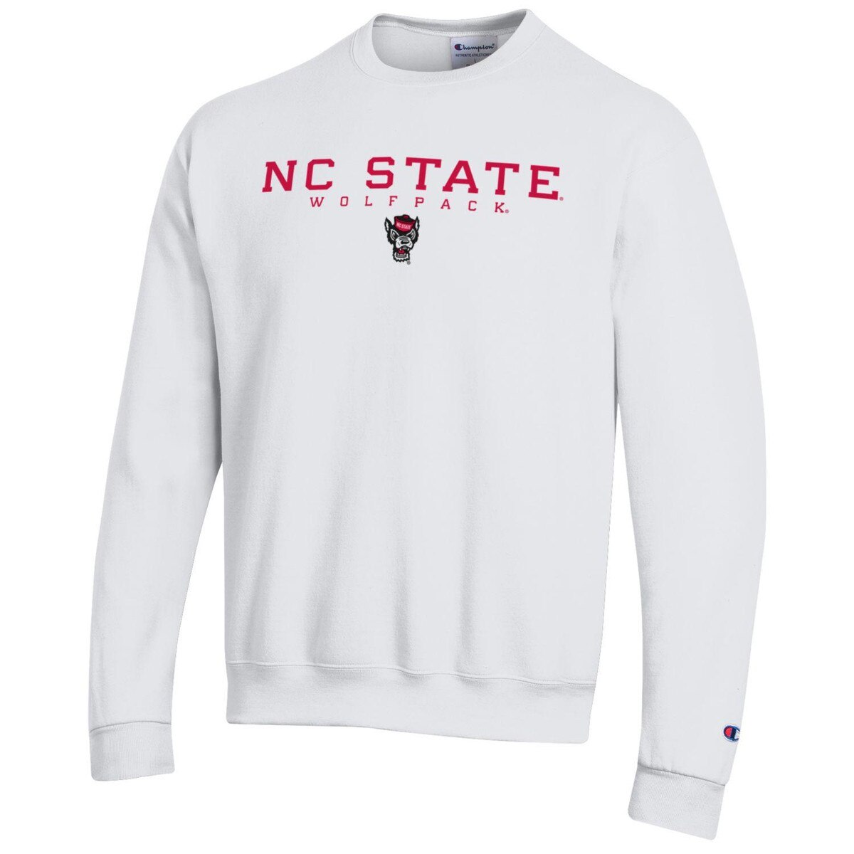 White Powerblend Crew Sweatshirt -